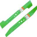 SummerCool 21" Mower Blades AB2102D Replace for EGO LM2130,LM2130SP,LM2156SP,LM2135SP,LM2150SP Mower Parts,21 Inch Dual Lawnmower Blades,Green
