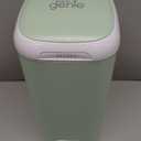 Diaper Genie Select Pail (Green) is Made of Durable Stainless Steel and Includes 1 Starter Square Refill That can Hold up to 165 Newborn-Sized Diapers.
