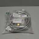 Stainless Steel Washing Machine Hose With Quick Connect Portable Water Inlet Connection and Supply Line, (90 Degree Elbow)