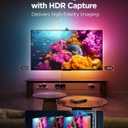 Govee TV Backlight 3 Pro with HDR Triple Camera, 16.4ft 5-in-1 RGBWWIC LED Strip Lights That Change with 75-85 Inch TVs, 75LEDs/m, Supports AI Filter, Smart App and Voice Control, DreamView Sync
