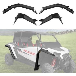 Wider Fender Flares Kit for 2024 2025 Polaris RZR XP 1000 / XP4 1000, Extended Front & Rear Full Coverage Fender Flares Mud Flaps Guards, Exterior Accessories, Replace OEM #2889133