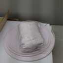 3Pcs Cylinder Stands for Party White Round Pedestal Stand (with 3pcs Spandex Cloth Cover) for Birthday Wedding Party Outdoor Indoor Decor (White).