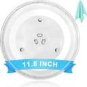 11.5" Universal Microwave Plate Replacement Glass Turntable | Fits GE, Samsung, LG, Magic Chef, Amana, Toshiba