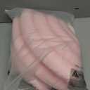 IDOMIK Dog Recovery Collar, Waterproof Soft Dog Cone After Surgery, Comfy Protective Elizabethan Collar Alternative for Dogs Cats, Adjustable Pet Neck Donut Cone Anti-Licking Biting Wounds,Pink,3XL