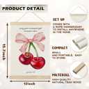 James 1:17 Christian Wall Art, Framed Cherry Wall Decor for Bathroom, Bedroom & Living Room, 12x16 Inch