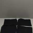 Homaxy 100% Cotton Waffle Weave Kitchen Towels - 4 Pack Soft and Absorbent Dish Towels - 16 x 26 Inches Quick Dry Hand Towels - Black