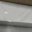 Art3d 24"x24" Smooth Drop Ceiling Tiles (48 Sq.Ft), 12-Pack 2ft x 2ft PVC Tiles for Home and Office, Waterproof and Reusable Plastic Ceiling, White