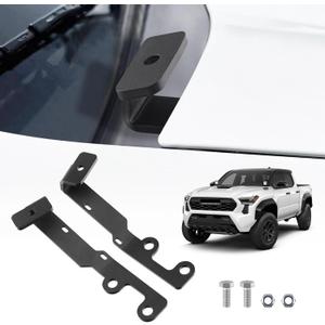 Ditch Light Bracket Compatible with Toyota Tacoma 2024 2025, LED Light Mount Brackets Compatible with Toyota Tacoma Accessories 2024+ (Black)