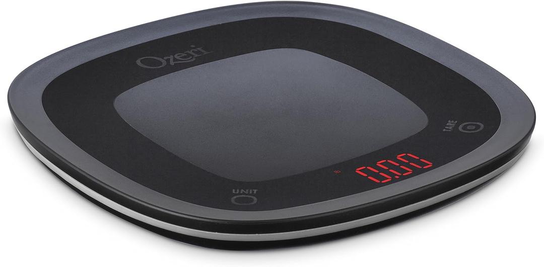 Ozeri Touch Waterproof Digital Kitchen Scale, Washable and Submersible