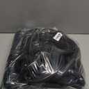 4 Pack 5/8" x 20' Dock Lines - Marine Grade Nylon Boat Rope with 15" Loop for Docking and Mooring - Double Braided Boat Lines, High Strength, Easy Handling, Fray Resistant - Black