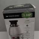 Waste King Legend Series Continuous Feed Garbage Disposal for Kitchen Sink with Power Cord, L-2600