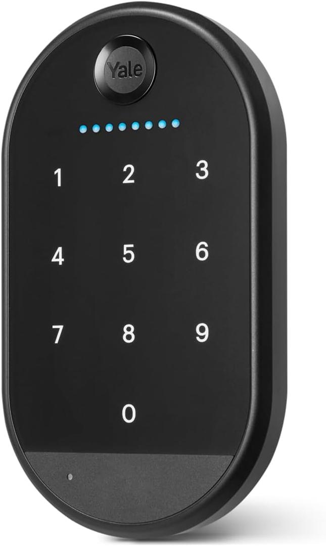 Yale Keypad - Smart Bluetooth Keypad for Yale Approach, Wi-Fi Lock, Smart Locks for Easy Pin Code Entry and One-Touch Locking