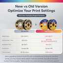 OVERTURE 3D Filament Clear PETG Filament 1.75mm, Neatly Wound Durable PETG 1kg Spool (2.2lbs), Strong Toughness Filament, Dimensional Accuracy +/- 0.02mm, Fit Most FDM Printers (Transparent)