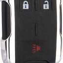Key Fob Replacement Compatible with 2014-2020 Chevy Silverado GMC Sierra 1500 2500 3500 2500HD 3500HD | 2015-2021 GMC Canyon | 2015-2021 Chevrolet Colorado M3N32337100, Set of 1