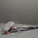 Commercial Mops for Floor Cleaning - Looped-End Heavy Duty Wet Mop with Long Handle for Hardwood Wood Tile Vinyl - Reusable Cotton Head for Home Garage Kichen Bathroom (White)