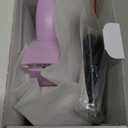 Bluetooth Noise Cancelling Headphones for Kids,Foldable Cat Headphone with LED Light Up Ear,Cat Ear Headphones for Toddler with Microphone/TF Card,Kids Bluetooth Headphones for ipad (Purple)