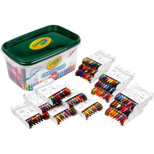 Crayola Crayon Tub (240ct), Bulk Crayons for Kids, Spring Craft Supplies, Classroom Coloring Gifts for Kids & Toddlers, Ages 3+