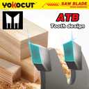 7-1/4 Inch Circular Saw Blade, 24T for Framing, 60T for Fine Finish Wood Cutting,Tungsten Carbide Tooth with 5/8" Arbor - 2 Pack