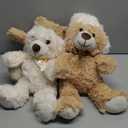 MorisMos 8Pcs Teddy Bears Bulk Baby Shower, 14inch Cute Teddy Bear Stuffed Animals Plush, Small Stuffed Bears on Centerpiece Baby Shower, Brown