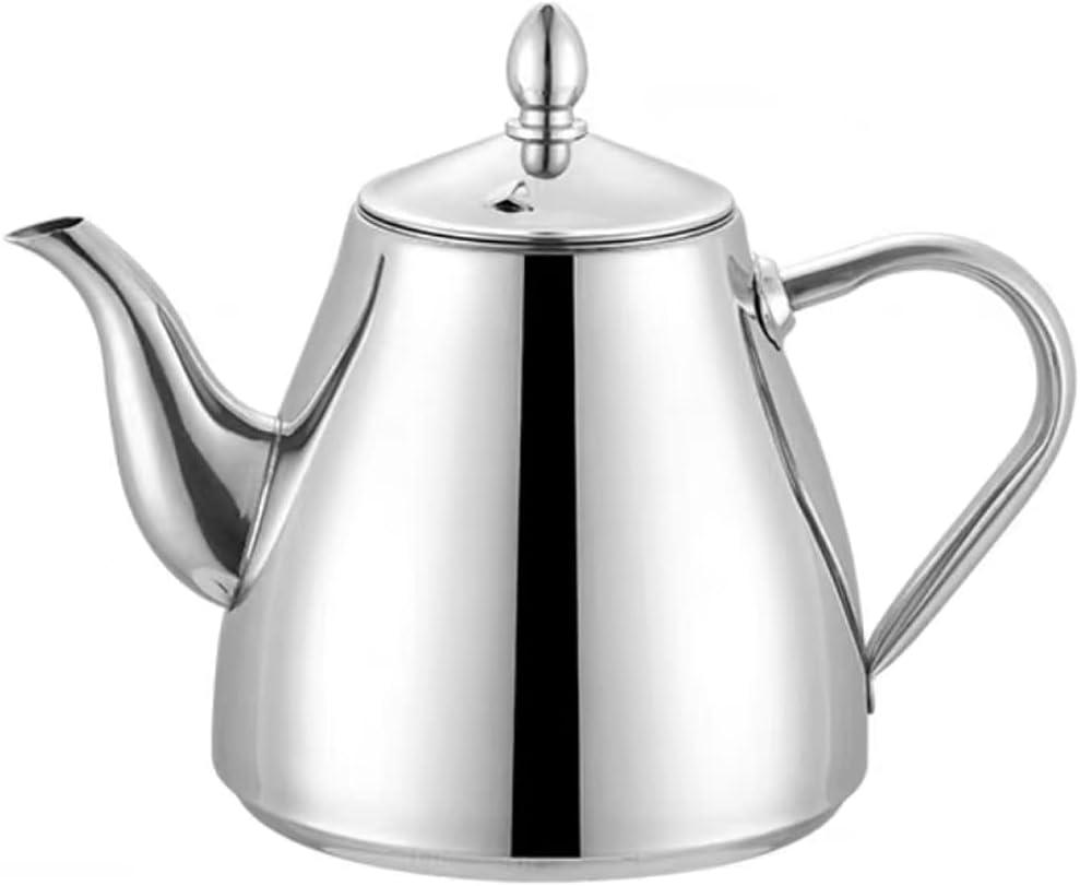 SANQIAHOME Stainless Steel Teapot Coffee Servers 1500ml (without filter)