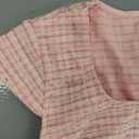 JASAMBAC Women's Vintage Midi Pencil Dress Tweed Cap Sleeve Sheath Dress Square Neck Work Dresses (10, Black)