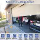 Premium Garage Door Bottom Seal - 16.5ft Weatherproof EPDM Rubber, Easy Install, Blocks Drafts/Rain/Rodents, Noise-Reducing & Energy Saving