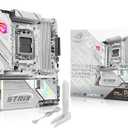 ASUS ROG Strix B850-G Gaming WiFi AMD AM5 B850 mATX Motherboard, Advanced AI PC Ready, 14+2+1 Power Stages, DDR5 Slots, 4X M.2 Slots, PCIe 5.0 Ready, WiFi 7, 2.5G LAN, USB 20Gbps Type-C, AI Advisor
