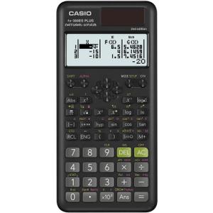 Casio fx-300ES Plus 2nd Edition  Standard Scientific Calculator | 262 Functions, Natural Textbook Display | Ideal for Middle School, High School Math, Statistics & Algebra | Black