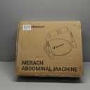 MERACH Ab Machine for Stomach Workout, Ab Crunch Machine with 3 Adjustable Resistance and Automatic Rebound, Sit Up Machine with 330 LBS Weight Capacity, Ab Workout Equipment for Home Exercise 