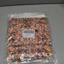 KISSMODA Women's Tunic Tops Casual V Neck Short Sleeve T Shirts Summer Puff Sleeve Ruffle Blouses (L)