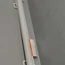 Cumbor Retractable Dog Gate for Stairs, Mesh Gates for The House, Wide Pet Gate 33" Tall, Extends to 55" Wide, Long Puppy Safety Fence for Doorways, Hallways, Porch, Cat Gate Indoor/Outdoor(White)