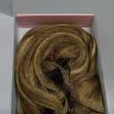 REECHO Hair Extensions, 4PCS Clip in Hair Extensions 14" Short Beach Wavy Invisible Lace Weft Natural Soft Hairpieces for Women  Natural Blonde