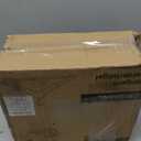 SONGMICS Kids Wooden Hangers 10 Pack, Solid Wood Baby Hangers, Children's Coat Hangers with Pants Bar, Shoulder Notches, Swivel Hooks, 12.6 x 7.5 Inches, Natural and Silver UCRW06NL