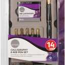 Daler-Rowney Simply 14pcs Calligraphy & Nib Pen Set, Lettering Set, Ideal for Entry-Level Artists & Hobbyists (2 Pack)