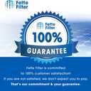 2801 Premium Air Purifier Filters Compatible with Bissell 2801 High Efficiency and Carbon Filter for Bissell My Air Personal Models # 2780, 2780A, 27809, 3329, 2780P, 3329, 2780B - Pack of 2