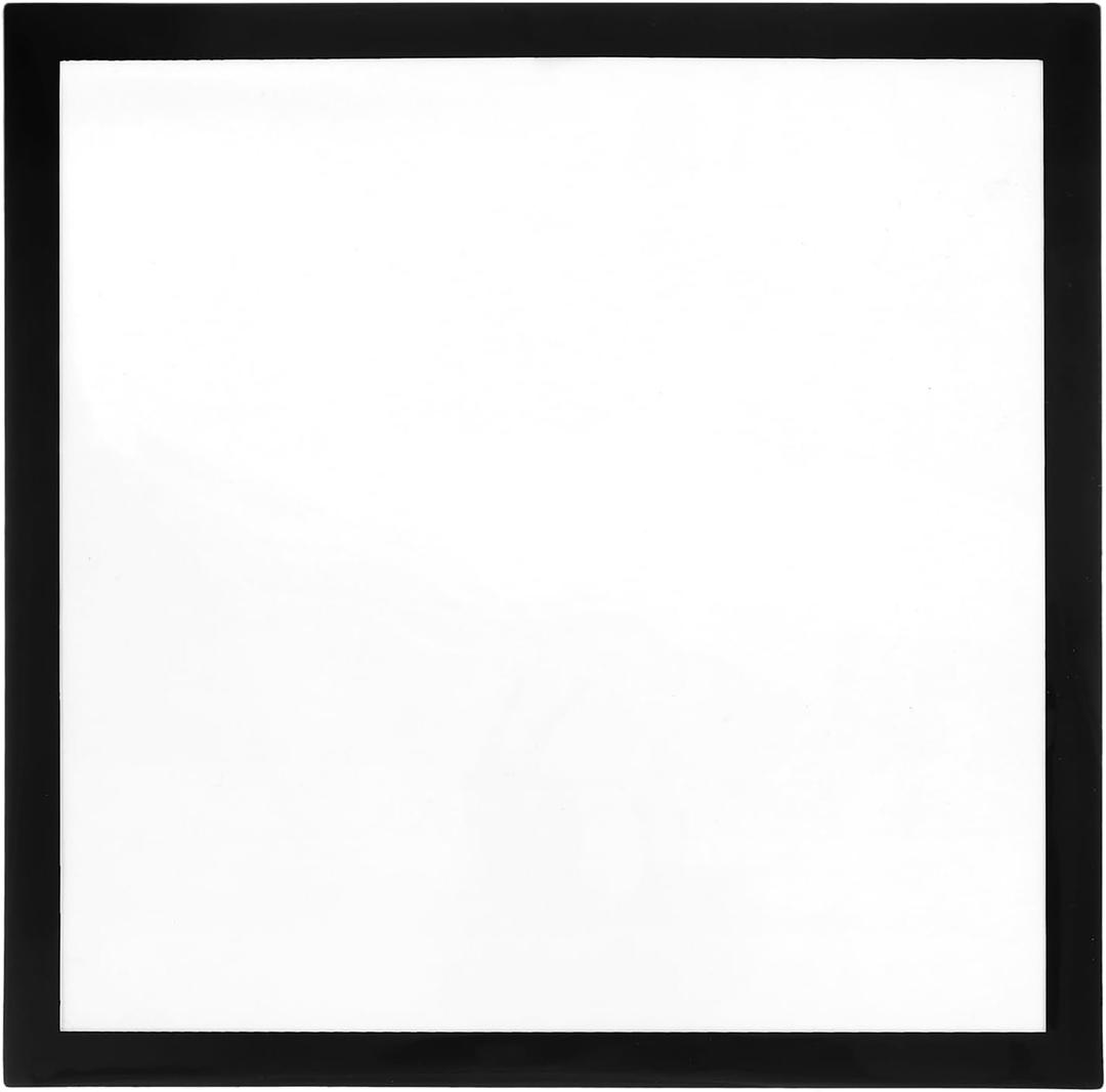 PATIKIL Diamond Art Frames, 1 Pcs 11" x 11" Inch Magnetic Self Adhesive Diamond Art Frames Suitable for 10" x 10" Picture Painting Canvas Frames for Wall Window, Black