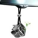 Lucky Dice Long-Lasting Car Air Fresheners Diffuser gift Set with 2 Scent Refills & Unscented DIY Tablet - Spill-Proof Solid Fragrance