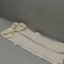 Blissful Diary Muslin Nursing Cover for Breastfeeding, Breathable Breastfeeding Cover up with Arch Neckline for Women, Nursing Apron (Cream)