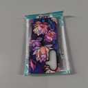 Case for Samsung Galaxy S25,Lotus Pink Flower Phone Case Drop Resistant Glossy 2 in 1 Solid Dual-Layer Cover for Girl Women