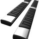 Running Boards Compatible with 2019-2024 Dodge Ram 1500 Crew Cab(Excl.2019-2023 Classic),Stainless Steel Side Bars for 2019 2020 2021 2022 2023 2024 Ram 1500 New Body Supercrew Cab Only