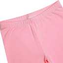 Bienzoe Stretch Girls Legging for School: Kid Toddler Yoga Dance Cotton Tights 3pcs Set