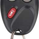 Key Fob Replacement for 2003-2006 Chevy Silverado Suburban Avalanche Tahoe SSR Equinox/ 03-06 Gmc Sierra Yukon XL/ 03-06 Hummer H2/ 04-07 Saturn Vue/ 03-06 Escalade Car Keyless, LHJ011, 3 Btn