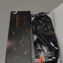 MZOO Luxury Sleep Eye Mask for Side Sleeper Men Women, Zero Eye Pressure 3D Sleeping Mask, Light Blocking Patented Design Night Blindfold, Soft Eye Shade Cover for Travel, Black