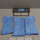 KEEPOW Reusable Mop Pads Refills Compatible with Shark VACMOP VM252 VM200 VM401 VM180 VM252GN VC205 VM250 Cordless Hard Floor Vacuum Mop, VMP30 Compatible with VACMOP Replacement Pads,  Pack