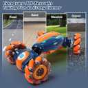 Gesture Sensing RC Stunt Car - Boys Girls Toys Age 6-8-12, 4WD Hand Controlled Remote Control Twist Car with Light & Music,Cool Birthday presents and Ideas Gifts for Kids Age 6 7 8 9 10 11 12 YearsOld