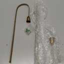 Black Wall Candle Holder Set of 2, Metal Wall Mount Candle Sconces Holder, Modern Wall Decoration for Living Room, Dining Room, Fireplace, and Weddings