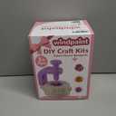 windpaint Fabric Flower Bouquets Toys, Christmas Gifts DIY Craft Kits Toys for Kids, Arts & Crafts for Girls 3 4 5 6 7 8 9 10 Years Old Toddler, Educational Learning Preschool Birthday Gifts(Purple)