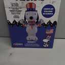 Rubies Peanuts: Snoopy Patriotic Inflatable, 3.5 Feet Tall