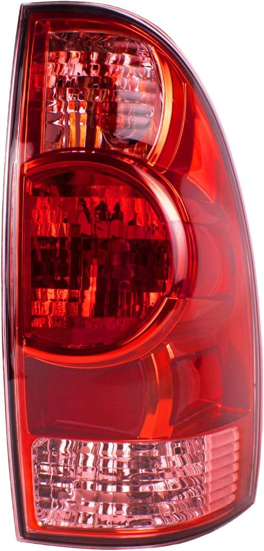 Boine Tail Light Compatible With 2005-2015 Toyota Tacoma Pickup Right Passenger Side Rear Lamp Tail Light Bulb and Harness Included (Right Passenger Side)