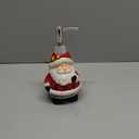 Boston International Ceramic Soap Dispenser Christmas Winter Holiday Refillable Liquid Hand Soap Bottle with Pump, 13-Ounces, Jolly Santa